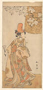 花形見風折烏帽子瀬川富三郎の娘道成寺|Segawa Tomisaburo in the Role of Musume Dojoji in "Hanagatami Kazaori Eboshi"