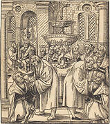 The Reformers Luther and Hus Giving Communion to the Princes of the House of Saxony