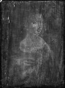 A radiograph of the painting Lady with an Ermine