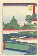 One Hundred Famous Views of Edo “Ichigaya Hachiman Shrine”