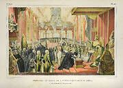 Coronation Ceremony of D. Pedro I, Emperor of Brazil