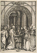 The Betrothal of the Virgin, from The Life of the Virgin