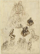 Studies of the Virgin and Child with Saints