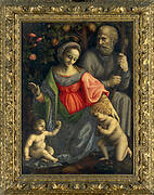 The Holy Family with Saint John the Baptist