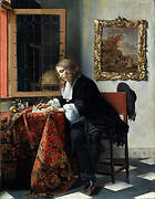 Man Writing a Letter (National Gallery of Ireland)