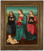 Madonna and Saints Adoring the Christ Child