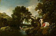 Wooded Pool with Salmacis and Hermaphroditus