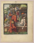 Deposition, from the Small Woodcut Passion