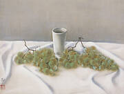 Green Grapes and Tea Bowl