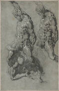 Two Studies of Samson Slaying the Philistines