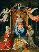 Waldesruh (Madonna with child, Saint Adelheid and Saint Francis)