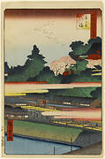 Ichigaya Hachiman Shrine, No. 41 in One Hundred Famous Views of Edo