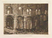 Holy Island Cathedral (Liber Studiorum, part III, plate 11)