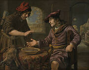 Esau Selling His Birthright to Jacob for a Pottage of Lentils