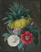 Four Peonies and a Crown Imperial