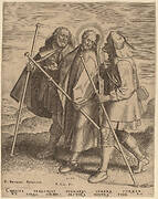 Christ and His Disciples on the Way to Emmaus