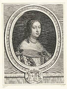 Portret van Anna van Oostenrijk