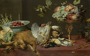 Still Life with Dead Game, Fruit and Vegetables