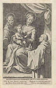 Maria met Kind en de H. Bernardus van Siena en H. Gerardus