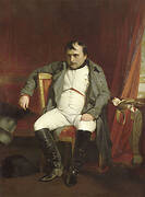 Napoléon at Fontainebleau, 31 March 1814, painted in 1840