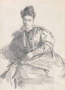 Study of a Seated Woman