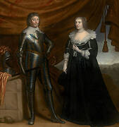 Double Portrait of Frederik Hendrik (1584- 1647) and Amalia of Solms-Braunfels (1602- 1675)