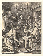 Christ Washing the Feet of the Disciples, from The Small Passion