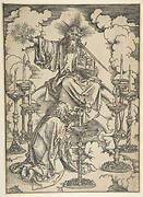 Saint John Beholding the Seven Golden Candlesticks, from The Apocalypse