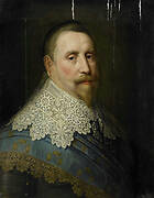 Portrait of Gustav II Adolf (1594-1632), King of Sweden