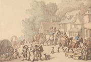 Scene Outside an Inn