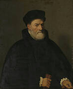 Portrait of an Old Man, probably Vercellino Olivazzi, Senator from Bergamo