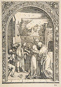 Joachim and Anna at the Golden Gate, from The Life of the Virgin