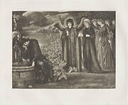 Chaucer's "Dream of Good Women". From the portfolio: The Work of E. Burne-Jones.