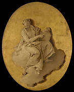 Allegorical Figure of a Woman with a Shield or a Mirror (Prudence?)