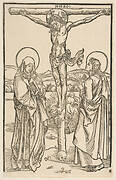 Christ on the Cross with the Virgin and Saint John