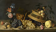 Still Life of Flowers, Fruit, Shells, and Insects