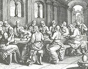 The Last Supper, engraving