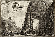 View of the Arch of Titus, Which Was Erected for This Emperor, after His Death, Commemorating the Destruction of Jerusalem (Veduta dell’Arco di Tito. Esso fu eretto a questo Imperadore dopo la di lui morte in memoria della distruzione di Gerosolima)