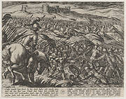 Plate 29: Civilis Floods the Land by Defensively Breaking the Dikes, from The War of the Romans Against the Batavians (Romanorvm et Batavorvm societas)