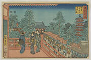 Asakusa Kinryuzan, from the series, Famous places of Edo