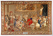 Visit of Louis XIV to the Gobelins Manufactory