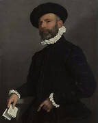 Portrait of a Man holding a Letter ('L'Avvocato')