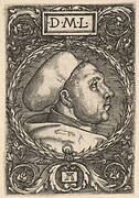 Martin Luther with Doctoral Cap