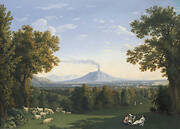 Landscape with the Palace at Caserta and Vesuvius