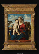 Madonna and Child in a Landscape