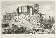 Architectural Antiquities of Normandy (Vol. II), Pl. 90:  Castle of Falaise (North View)