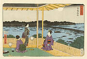 Evening Cool at Ryōgoku