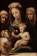 Madonna col Bambino e i santi Giovannino, Elisabetta e Caterina da Siena