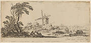 Landscape with Windmill