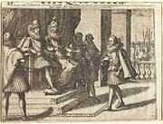 King and Queen in Consultation about the Turks [recto]